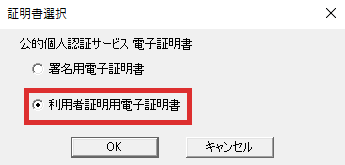 利用 者 証明 用 電子 証明 書