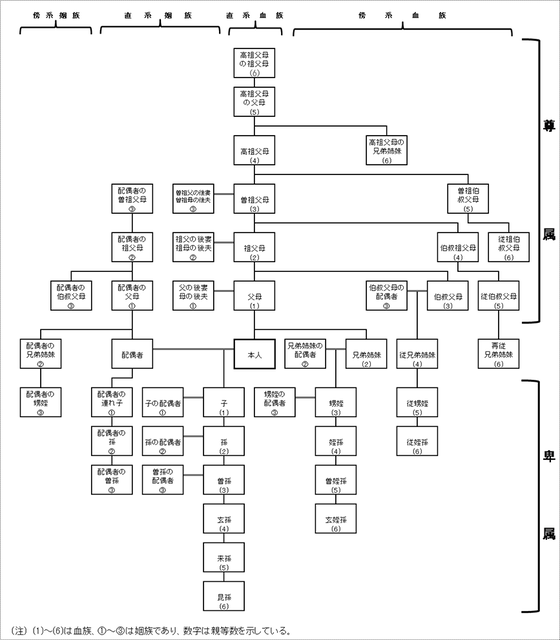 親族図